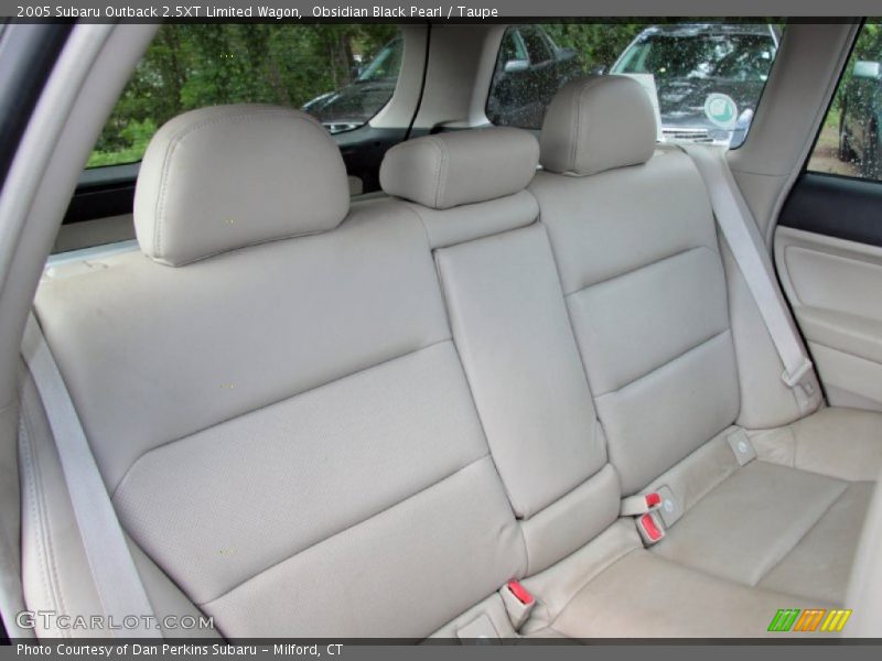Obsidian Black Pearl / Taupe 2005 Subaru Outback 2.5XT Limited Wagon