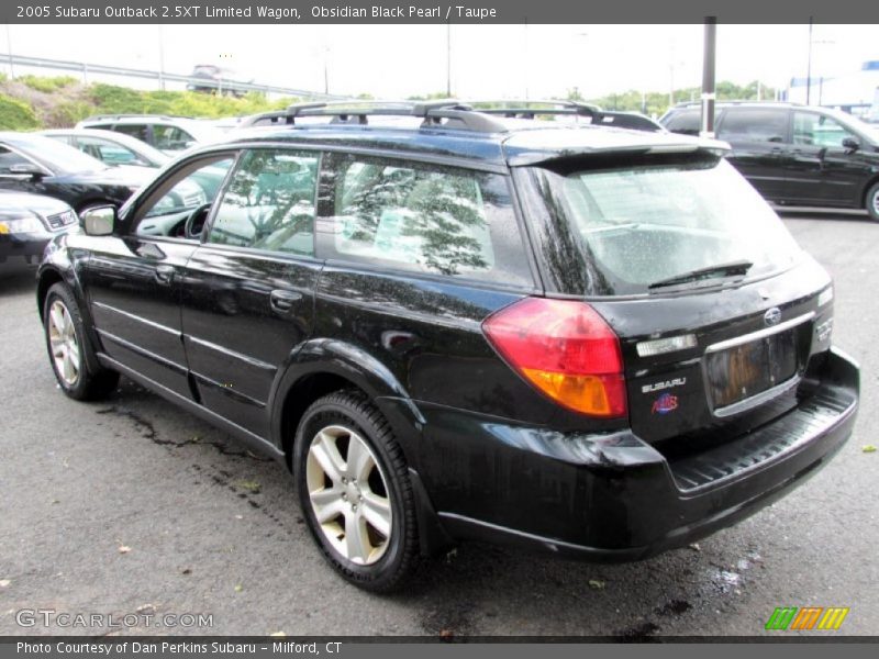 Obsidian Black Pearl / Taupe 2005 Subaru Outback 2.5XT Limited Wagon