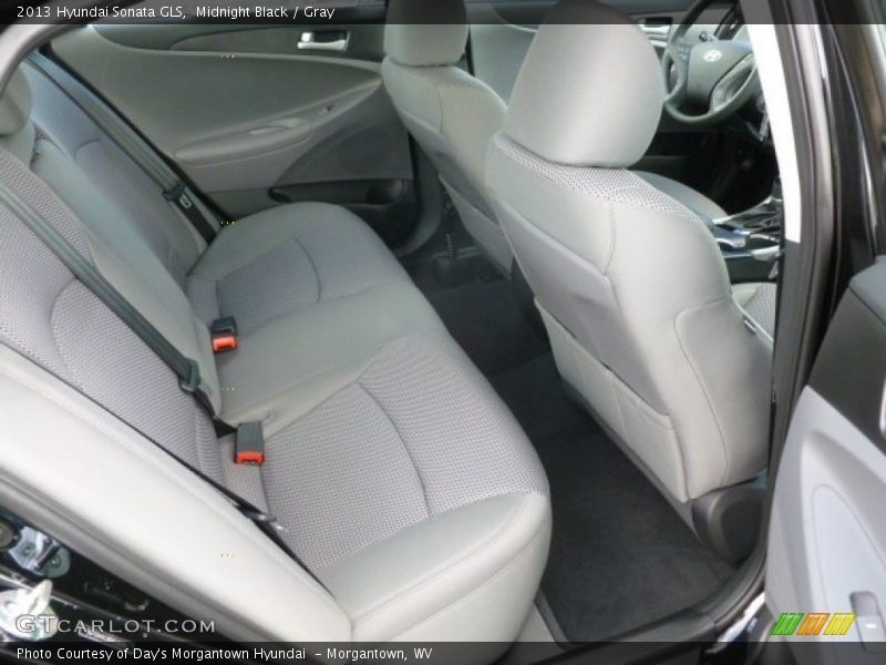 Midnight Black / Gray 2013 Hyundai Sonata GLS