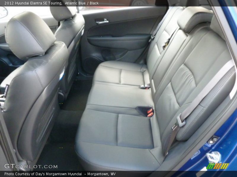 Rear Seat of 2012 Elantra SE Touring