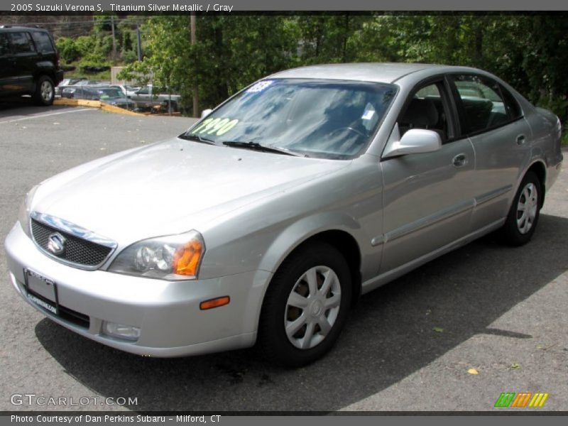 Titanium Silver Metallic / Gray 2005 Suzuki Verona S