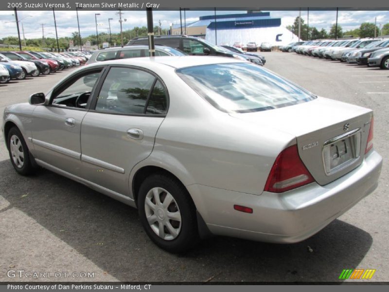 Titanium Silver Metallic / Gray 2005 Suzuki Verona S