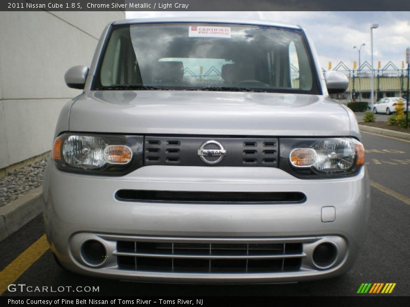 Chrome Silver Metallic / Light Gray 2011 Nissan Cube 1.8 S