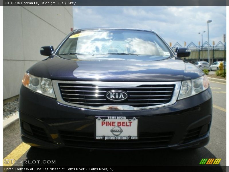 Midnight Blue / Gray 2010 Kia Optima LX