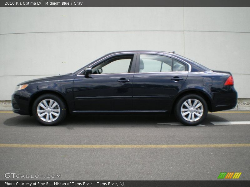 Midnight Blue / Gray 2010 Kia Optima LX