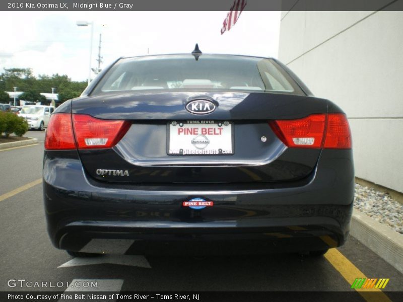 Midnight Blue / Gray 2010 Kia Optima LX