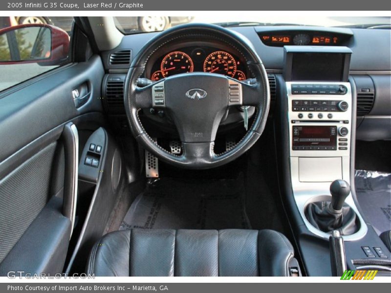 Laser Red / Graphite 2005 Infiniti G 35 Coupe