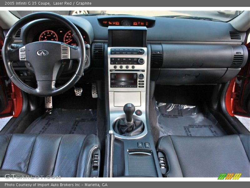 Laser Red / Graphite 2005 Infiniti G 35 Coupe