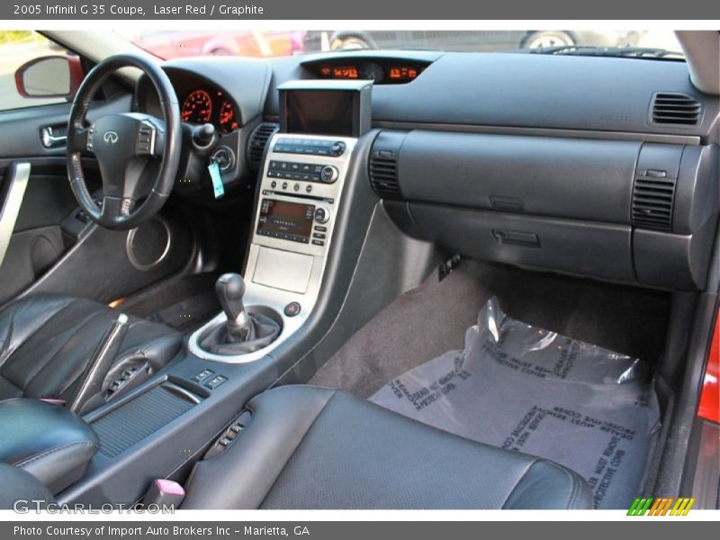 Laser Red / Graphite 2005 Infiniti G 35 Coupe