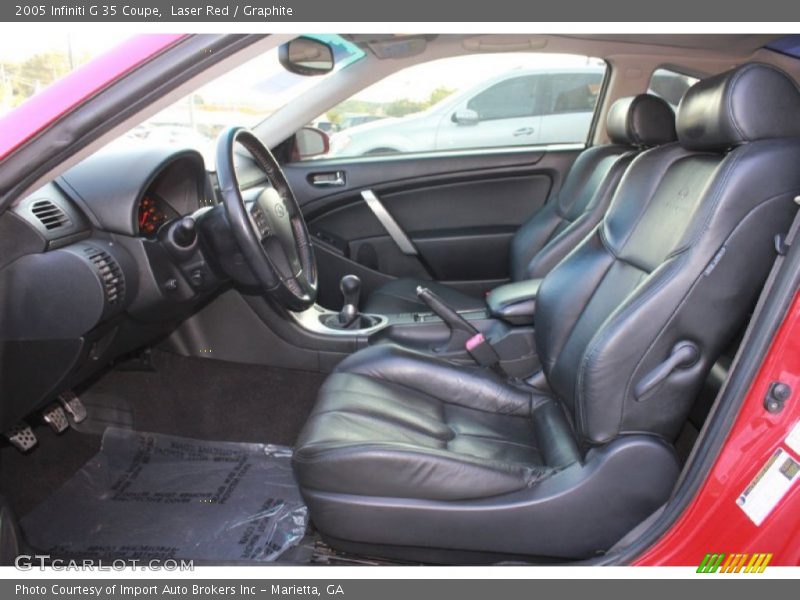 Laser Red / Graphite 2005 Infiniti G 35 Coupe