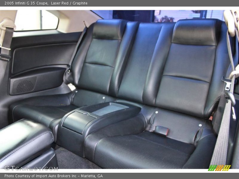 Laser Red / Graphite 2005 Infiniti G 35 Coupe
