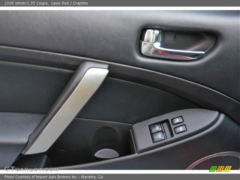 Laser Red / Graphite 2005 Infiniti G 35 Coupe