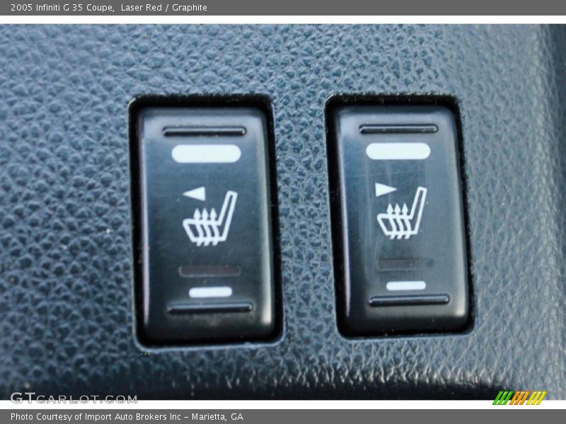 Laser Red / Graphite 2005 Infiniti G 35 Coupe