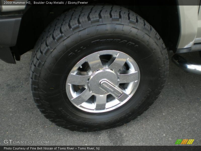 Boulder Gray Metallic / Ebony/Pewter 2009 Hummer H3