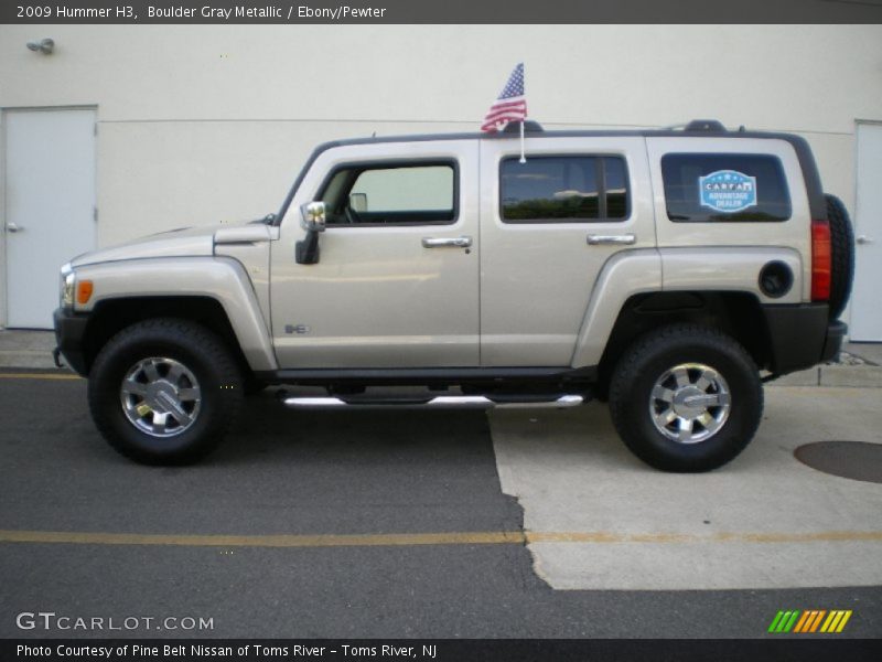 Boulder Gray Metallic / Ebony/Pewter 2009 Hummer H3