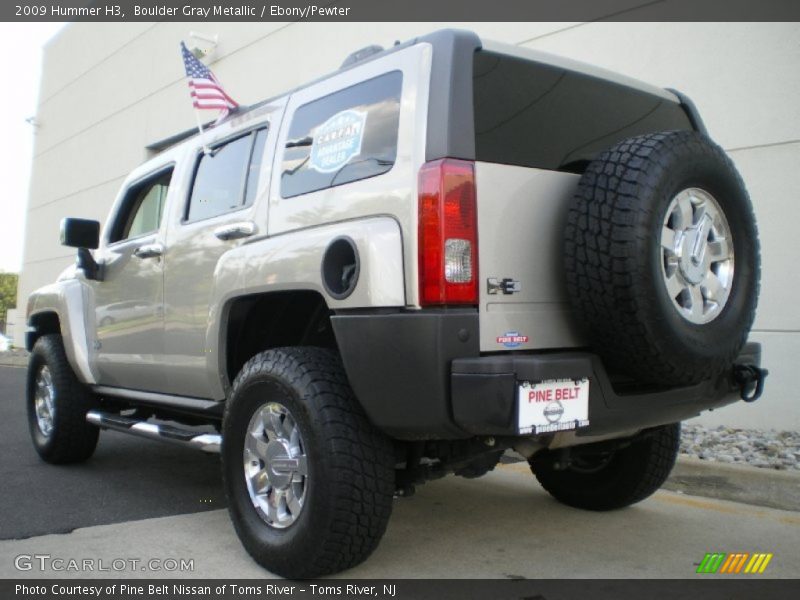 Boulder Gray Metallic / Ebony/Pewter 2009 Hummer H3