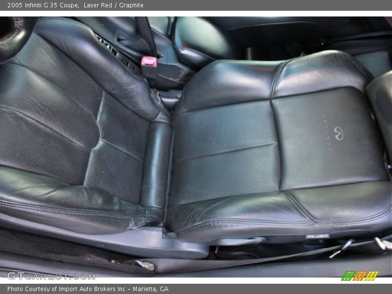 Laser Red / Graphite 2005 Infiniti G 35 Coupe