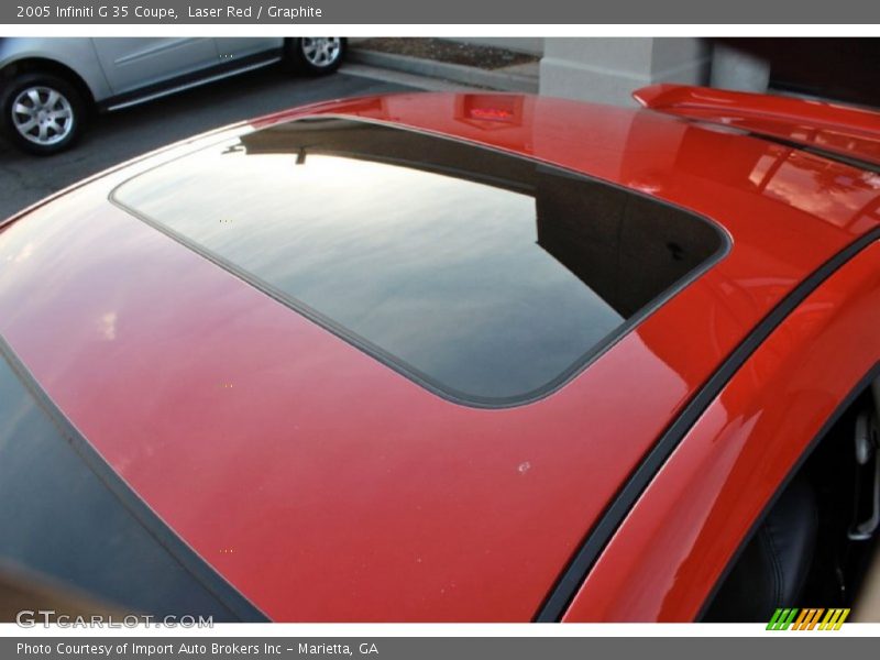 Laser Red / Graphite 2005 Infiniti G 35 Coupe