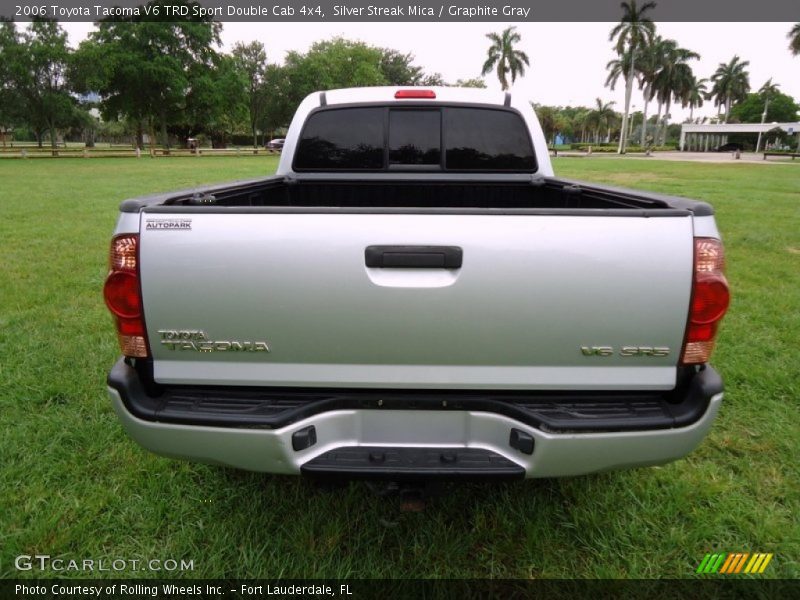 Silver Streak Mica / Graphite Gray 2006 Toyota Tacoma V6 TRD Sport Double Cab 4x4