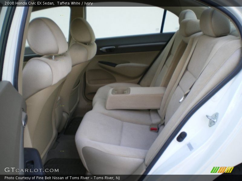 Taffeta White / Ivory 2008 Honda Civic EX Sedan