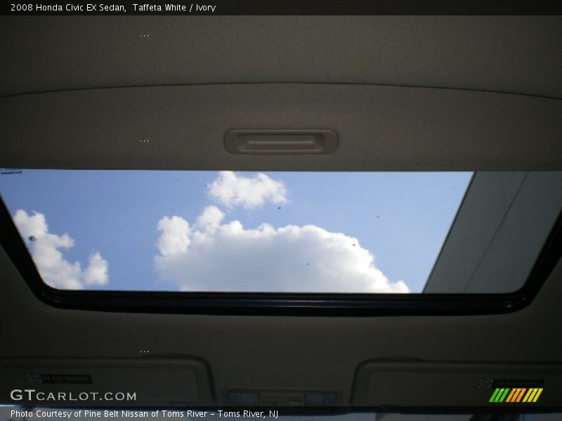 Taffeta White / Ivory 2008 Honda Civic EX Sedan