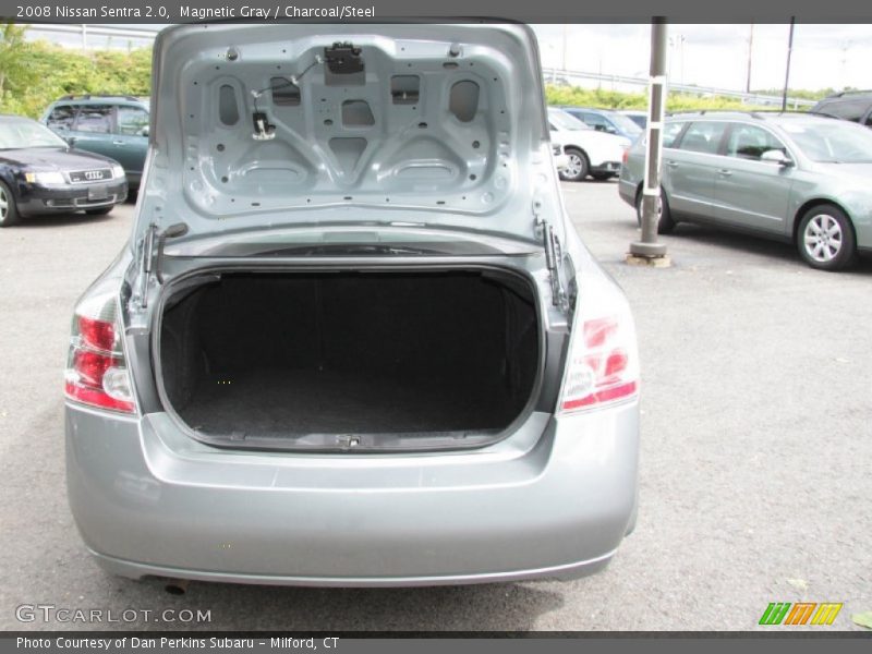 Magnetic Gray / Charcoal/Steel 2008 Nissan Sentra 2.0