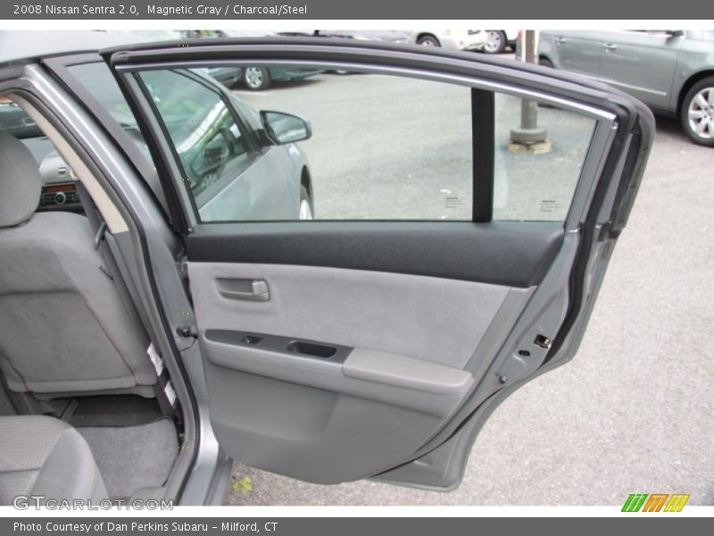 Magnetic Gray / Charcoal/Steel 2008 Nissan Sentra 2.0