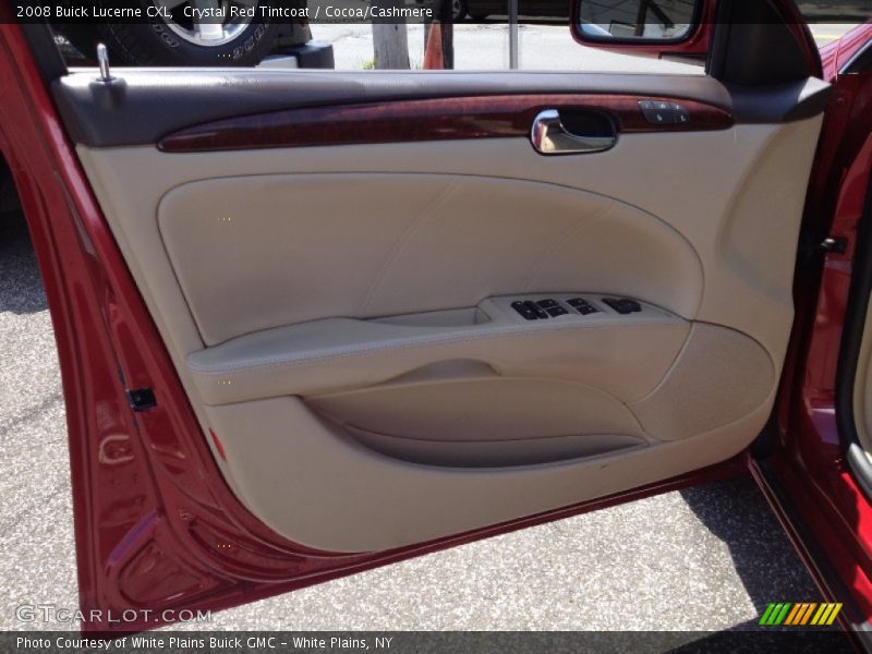 Crystal Red Tintcoat / Cocoa/Cashmere 2008 Buick Lucerne CXL