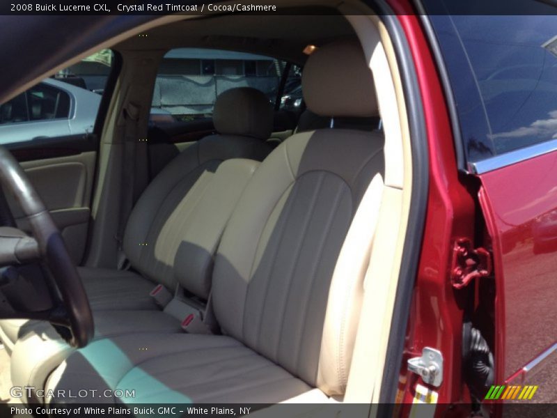 Crystal Red Tintcoat / Cocoa/Cashmere 2008 Buick Lucerne CXL