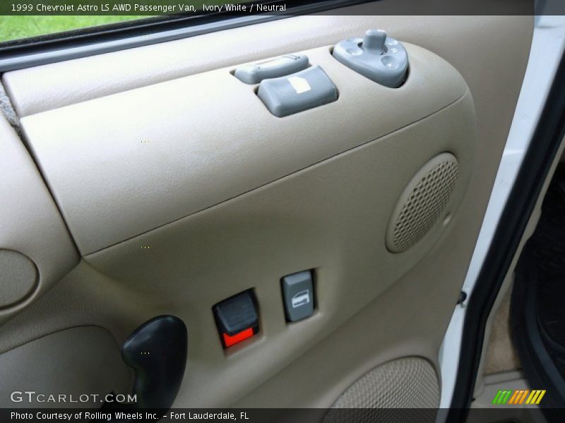 Ivory White / Neutral 1999 Chevrolet Astro LS AWD Passenger Van