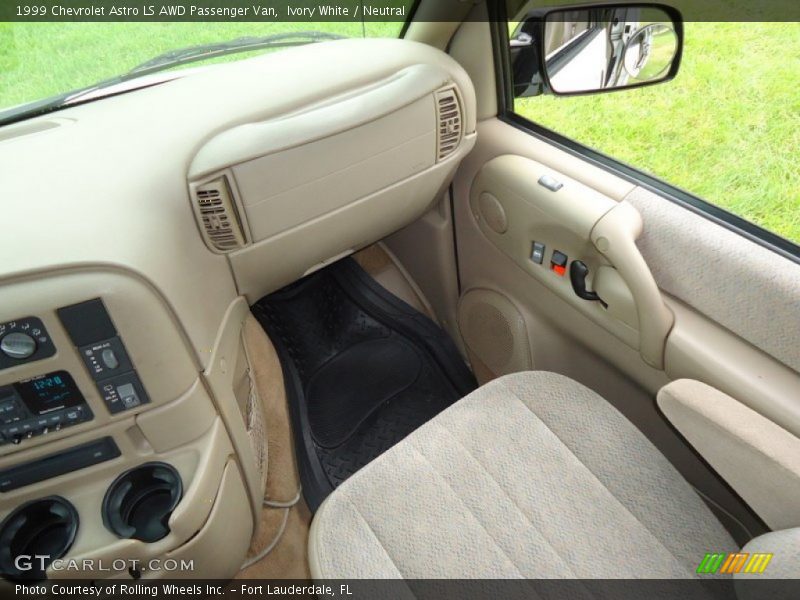 Ivory White / Neutral 1999 Chevrolet Astro LS AWD Passenger Van