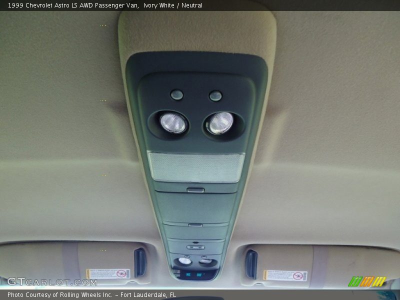 Ivory White / Neutral 1999 Chevrolet Astro LS AWD Passenger Van