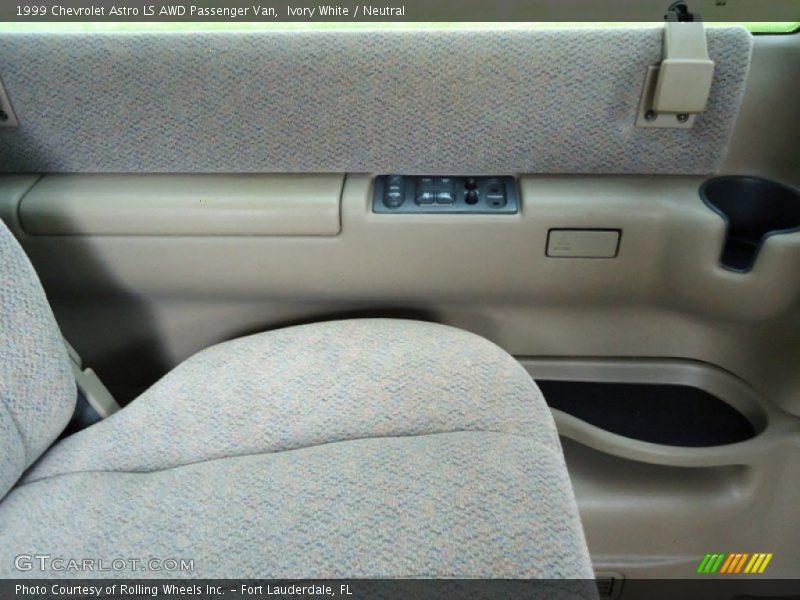 Ivory White / Neutral 1999 Chevrolet Astro LS AWD Passenger Van