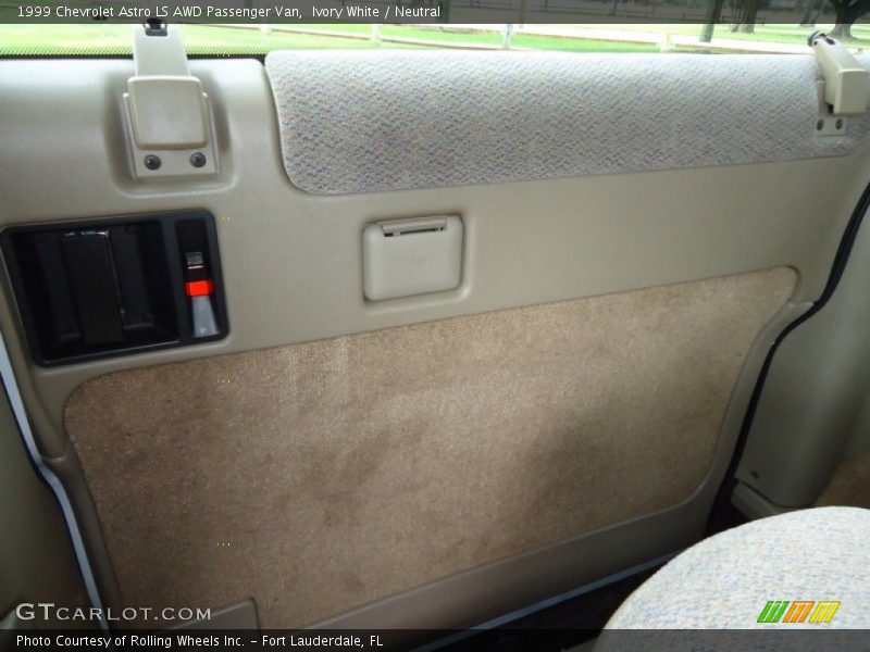Ivory White / Neutral 1999 Chevrolet Astro LS AWD Passenger Van