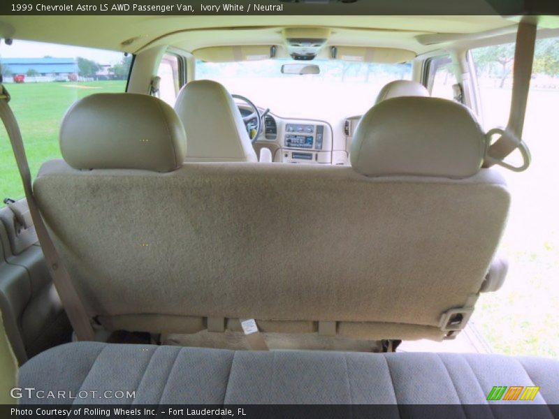 Ivory White / Neutral 1999 Chevrolet Astro LS AWD Passenger Van