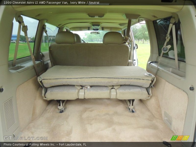  1999 Astro LS AWD Passenger Van Trunk