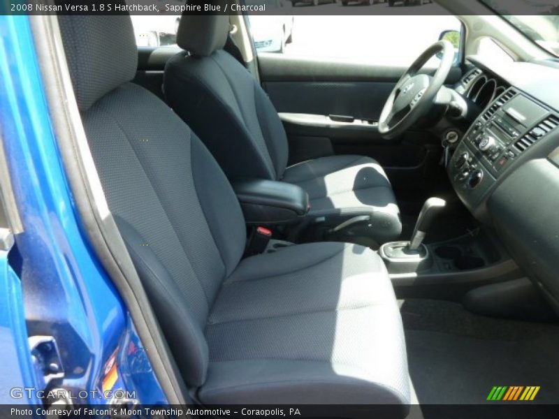 Sapphire Blue / Charcoal 2008 Nissan Versa 1.8 S Hatchback