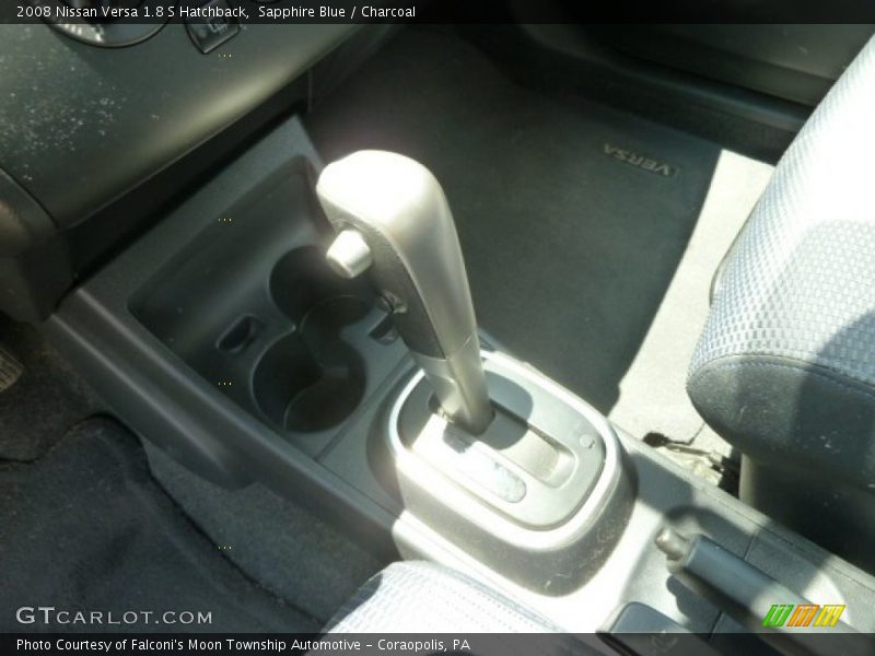 Sapphire Blue / Charcoal 2008 Nissan Versa 1.8 S Hatchback