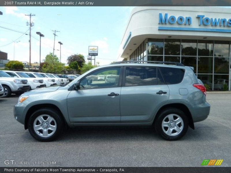 Everglade Metallic / Ash Gray 2007 Toyota RAV4 I4