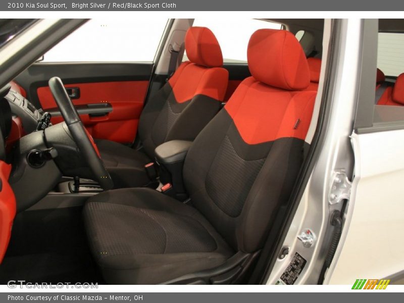 Front Seat of 2010 Soul Sport