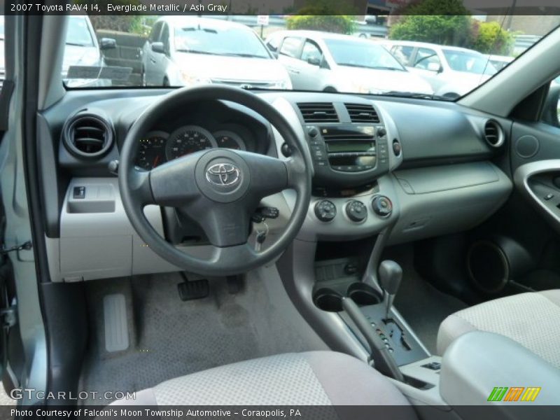 Everglade Metallic / Ash Gray 2007 Toyota RAV4 I4