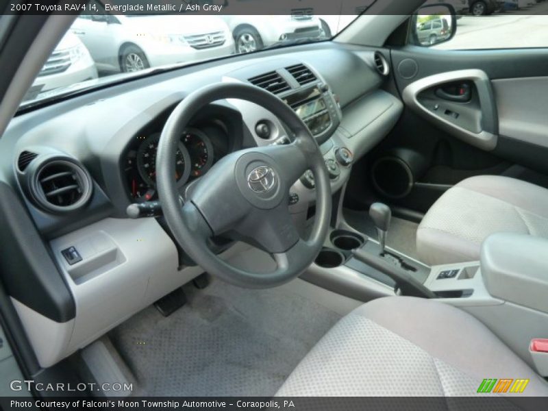 Everglade Metallic / Ash Gray 2007 Toyota RAV4 I4