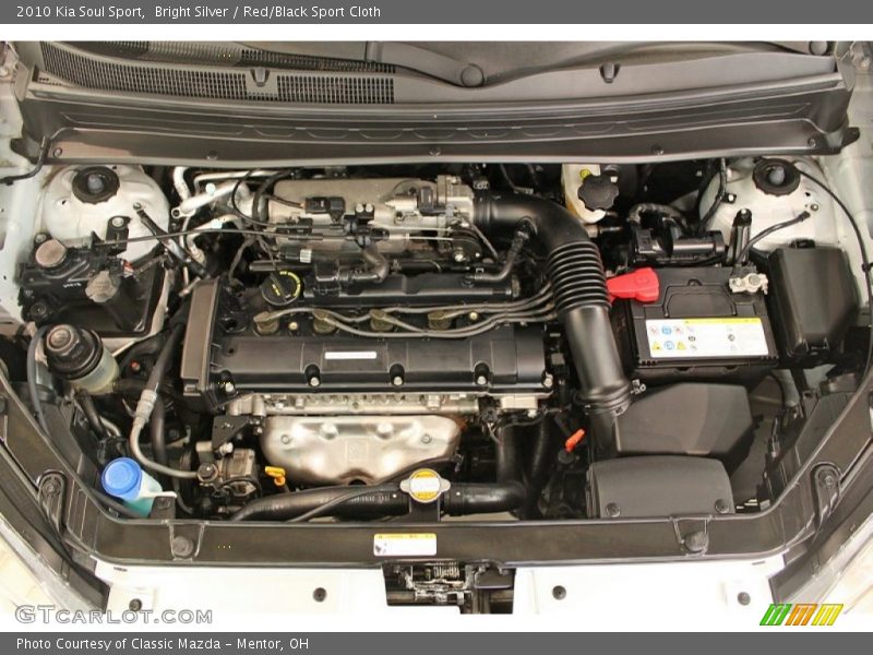  2010 Soul Sport Engine - 2.0 Liter DOHC 16-Valve CVVT 4 Cylinder