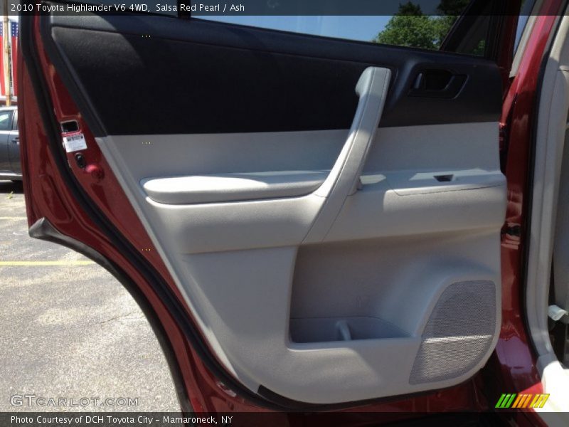 Salsa Red Pearl / Ash 2010 Toyota Highlander V6 4WD