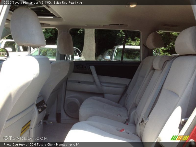 Salsa Red Pearl / Ash 2010 Toyota Highlander V6 4WD