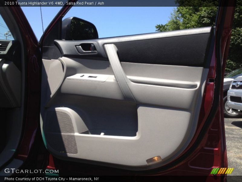 Salsa Red Pearl / Ash 2010 Toyota Highlander V6 4WD