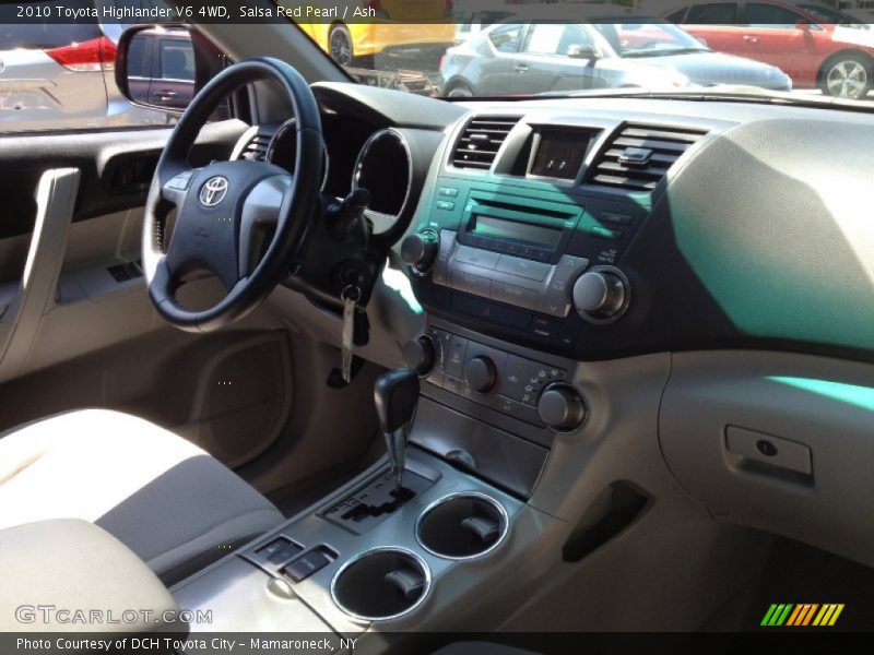 Salsa Red Pearl / Ash 2010 Toyota Highlander V6 4WD