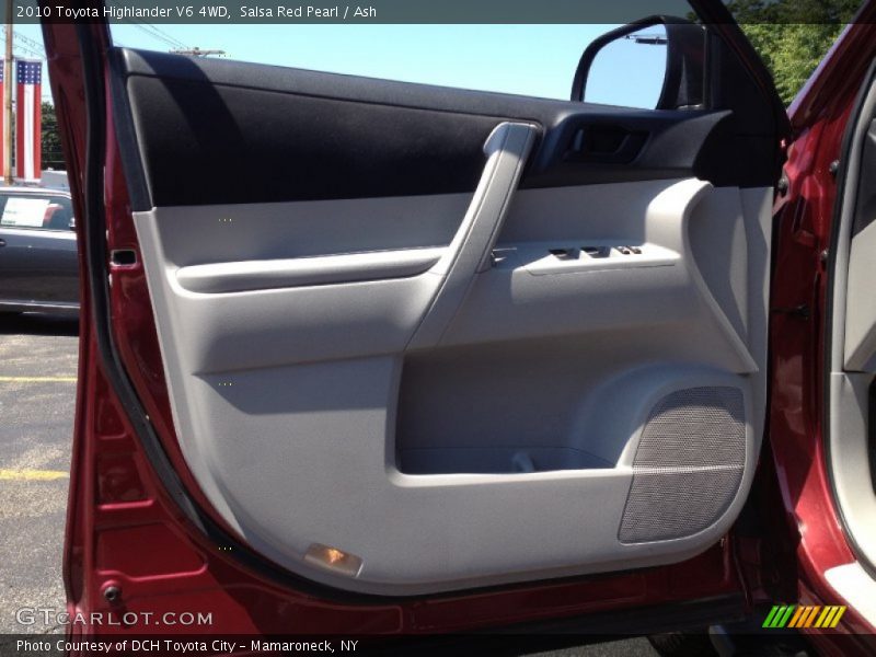 Salsa Red Pearl / Ash 2010 Toyota Highlander V6 4WD