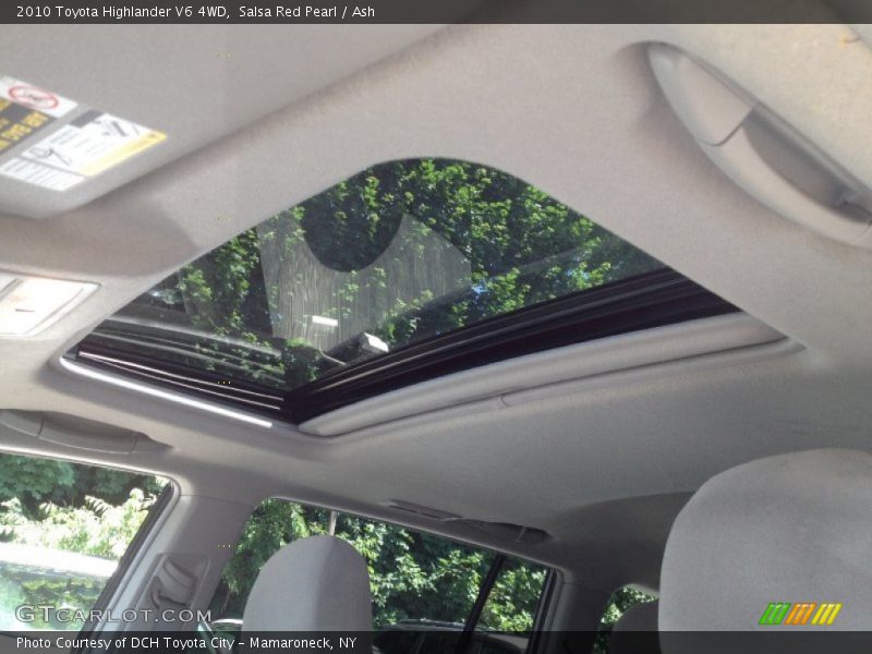 Salsa Red Pearl / Ash 2010 Toyota Highlander V6 4WD