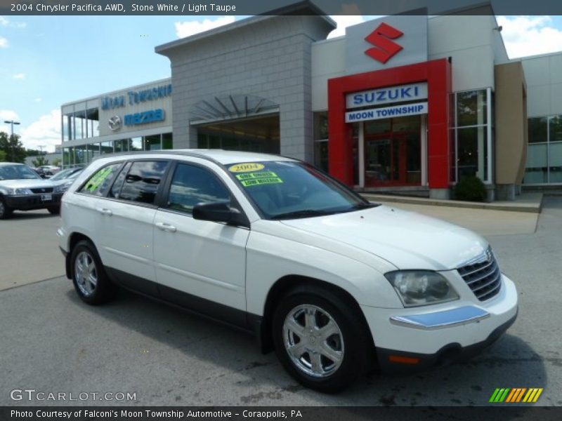 Stone White / Light Taupe 2004 Chrysler Pacifica AWD